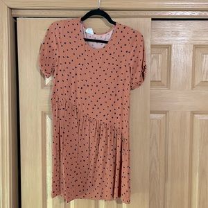 Polka Dot Rust Dress